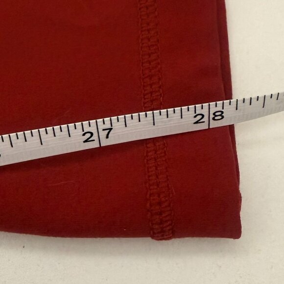 Red Sculpting Jumpsuit | Cutout Back | Scrunch Bum | Flare Leg | Size M - Picture 6 of 7